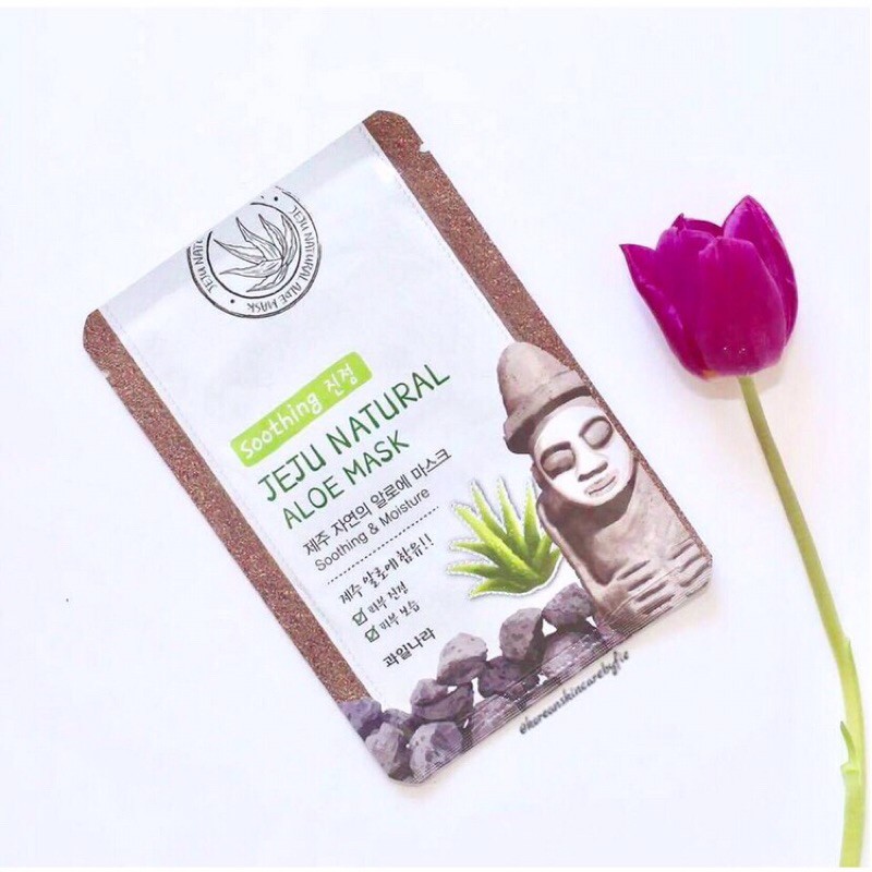 [SALE SỐC] Mặt nan tro núi lửa Welcos Jeju Volcanic nature - Kiểm soát bã nhờn siêu cấp hiệu quả (1 miếng)