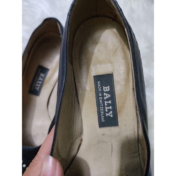 Giày da thật Bally size 36,5-37 mỏng