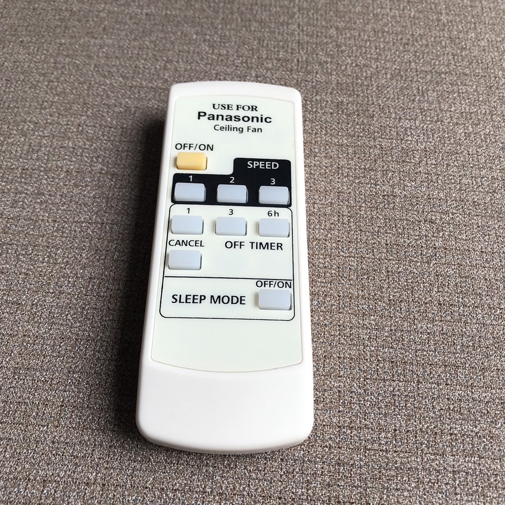 remote điều khiển quạt trần panasonic 4 cánh F56MPG hàng tốt, tặng pin