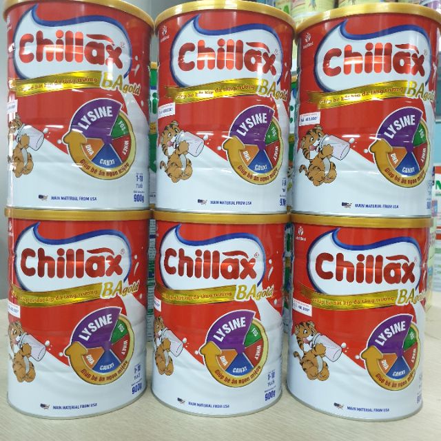 [Mã 267FMCGSALE giảm 8% đơn 500K] Sữa Chillax BA Gold 900g _ Sữa Chillax BA gold cho trẻ biếng ăn, suy dinh dưỡng