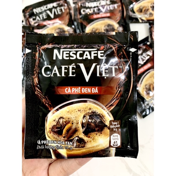 [Tân Phú] COMBO 5 gói Cà phê ĐEN ĐÁ hoà tan NesCafe-Café Việt x 16g | BigBuy360 - bigbuy360.vn