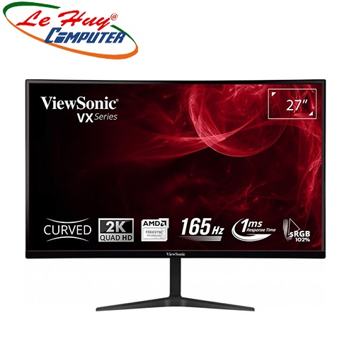Màn hình máy tính cong Viewsonic VX2718-2KPC-MHD 27Inch 2K 165Hz 1ms