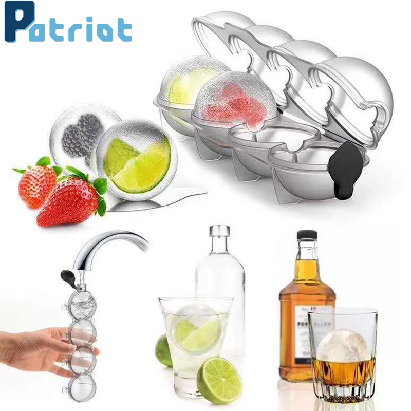 [ Featured ] 1 Khuôn Silicone Làm Đá 4 Ngăn Đa Năng