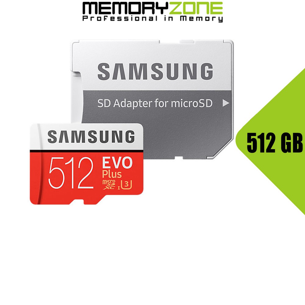 Thẻ Nhớ MicroSDXC Samsung EVO Plus 512GB 100MB/s MB-MC512H