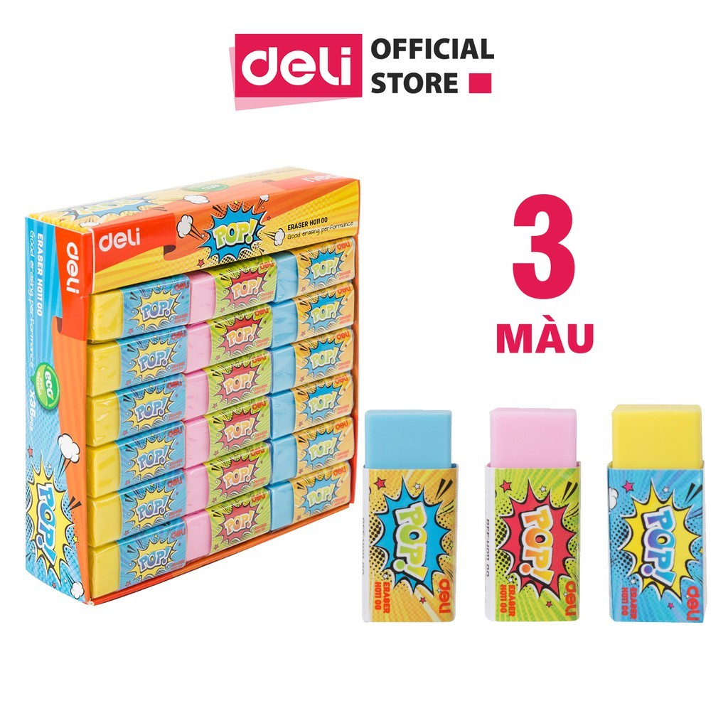 01 viên Tẩy Màu Học Sinh Deli EH01100