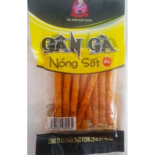 Snack Gân gà nóng sốt