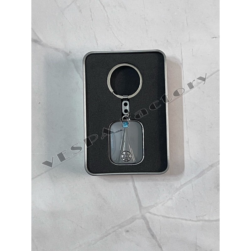 MÓC CHÌA KHOÁ KIM LOẠI LOGO XE VESPA CAO CẤP SANG TRỌNG