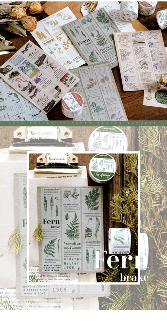 Băng keo dính hoạ tiết Vintage