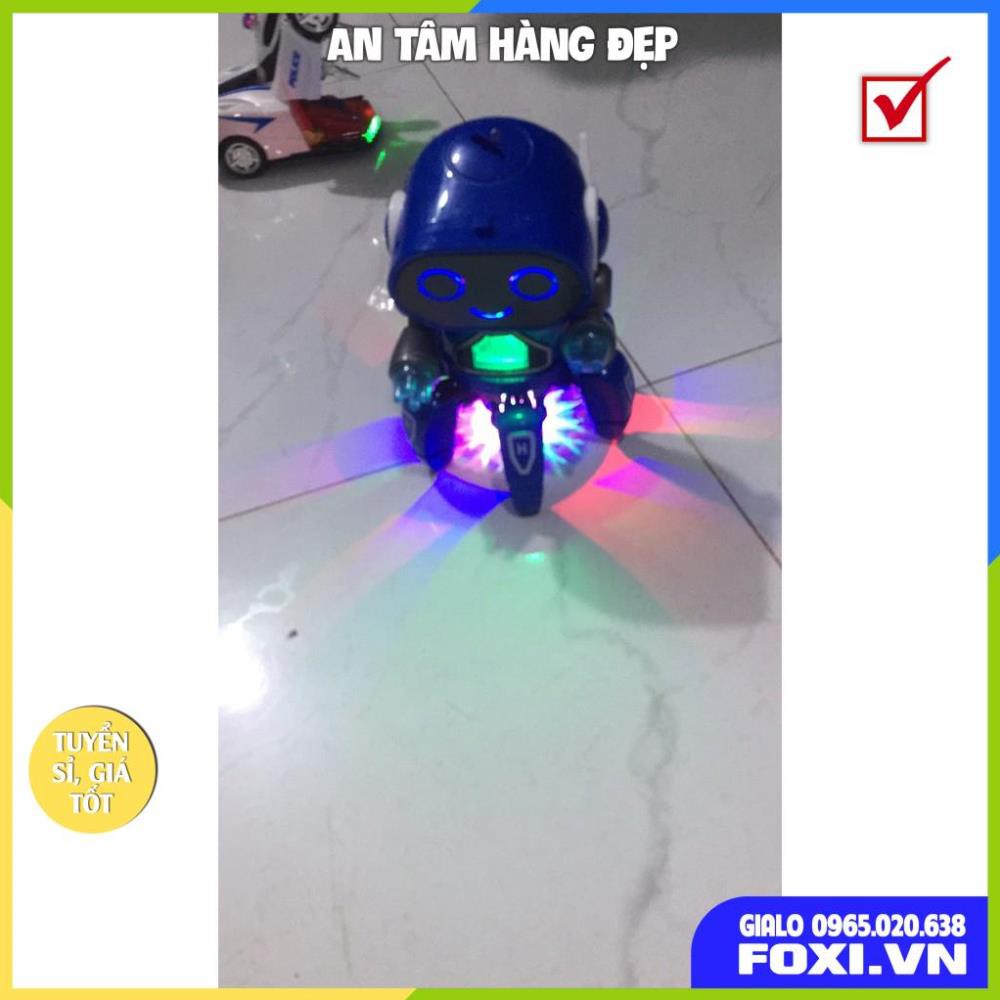 Đồ chơi robot dancer biết nhảy nhót-phát sáng-xoay 360 độ-trò chơi vui nhộn-bổ ích-gần gũi cho bé