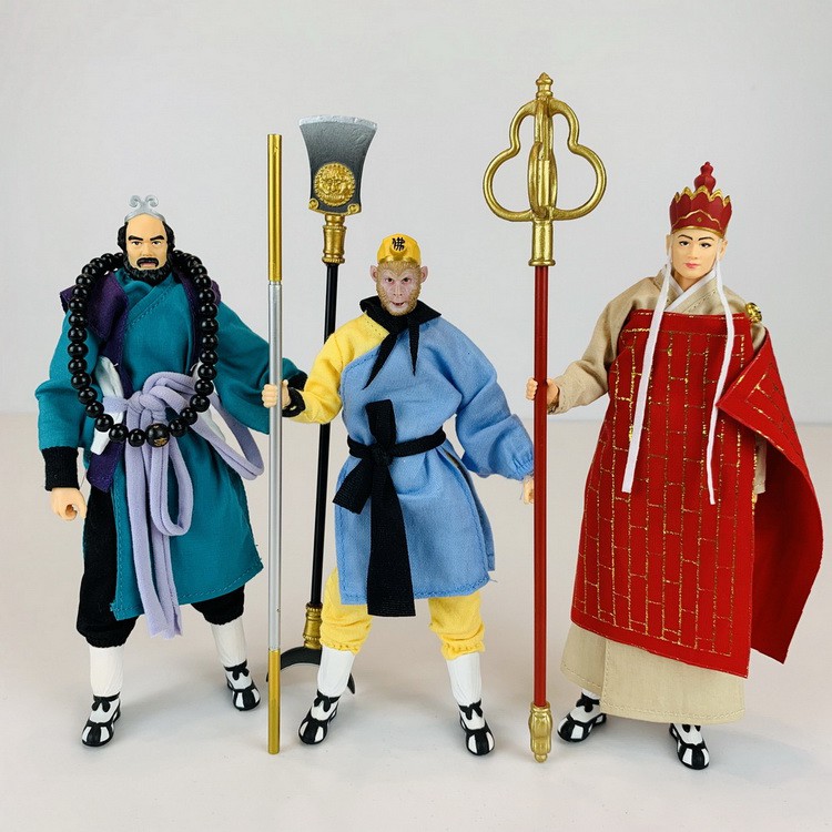 Mô hình Dreamtoys Tây Du Ký 1986 Tề Thiên Đại Thánh Tôn Ngộ Không, Đường Tăng, Bát Giới, Xa Tăng 1/12