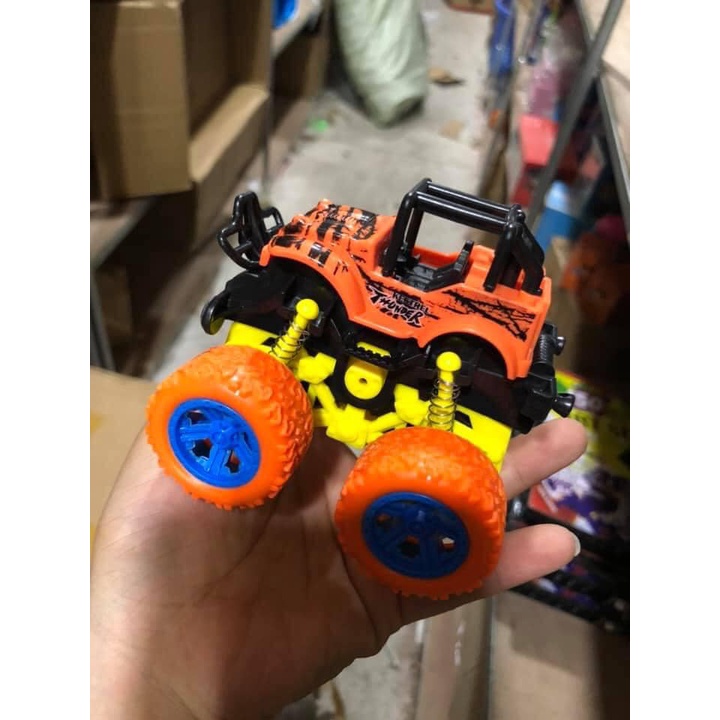 Đồ chơi XE bánh đà địa hình cho bé chơi, xe ô tô nhỏ