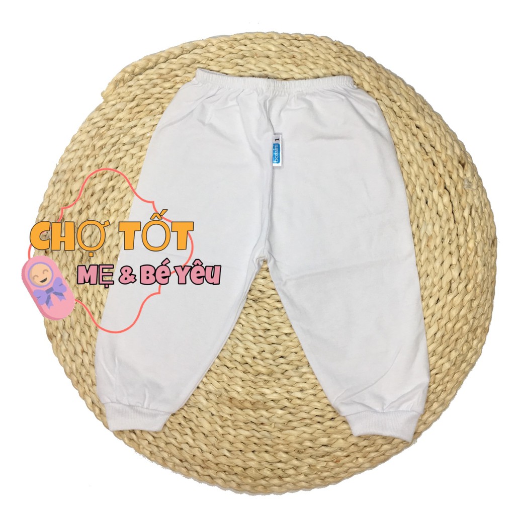 [CHẤT ĐẸP] QUẦN DÀI ỐNG BO CHO BÉ SƠ SINH , QUẦN COTTON DÀI BO ỐNG (quần sơ sinh-20kg)