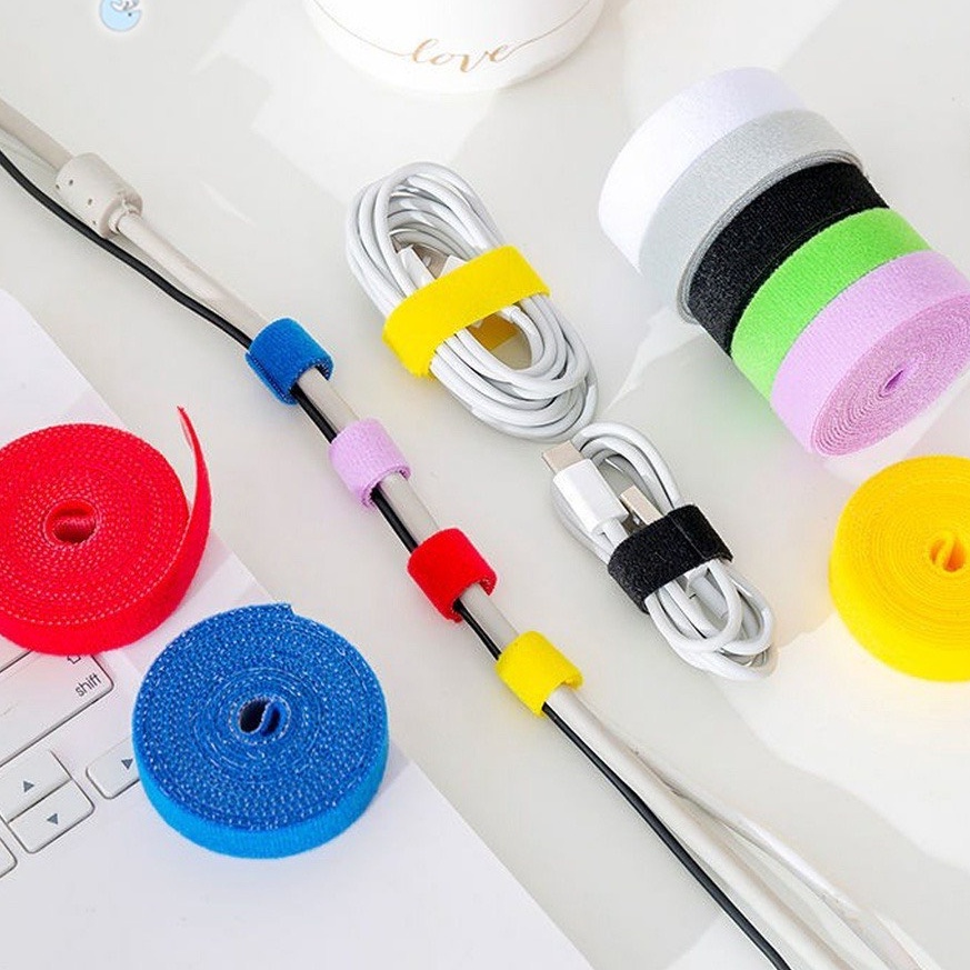 Dây khoá tự dính velcro 2 mặt