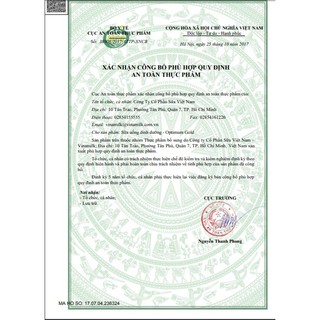 Sữa bột optimum gold 2 900G (hàng chuẩn date mới )