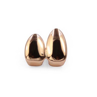 Grillz 2 răng mạ vàng 14K