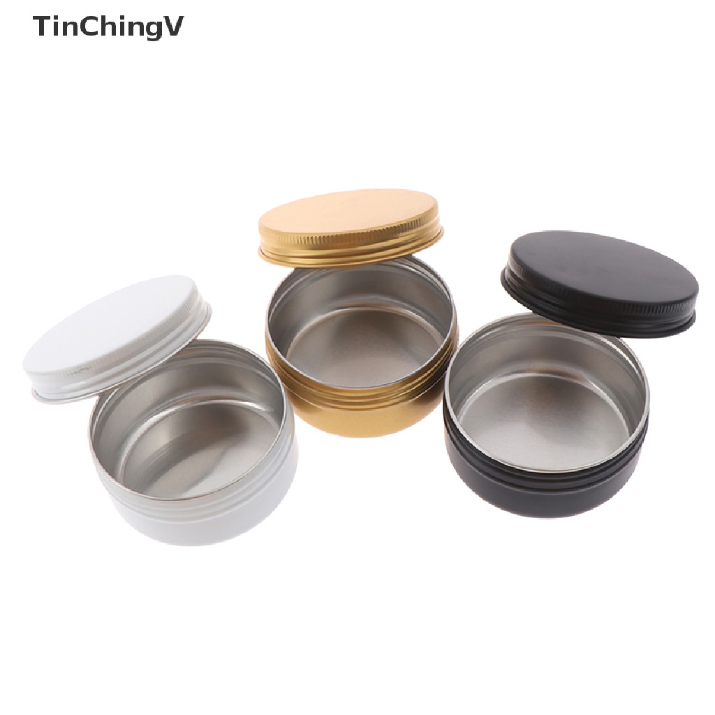 Hộp Thiếc Mini Đựng Son Môi / Đồ Sinh Tồn Hình Tròn Tiện Dụng