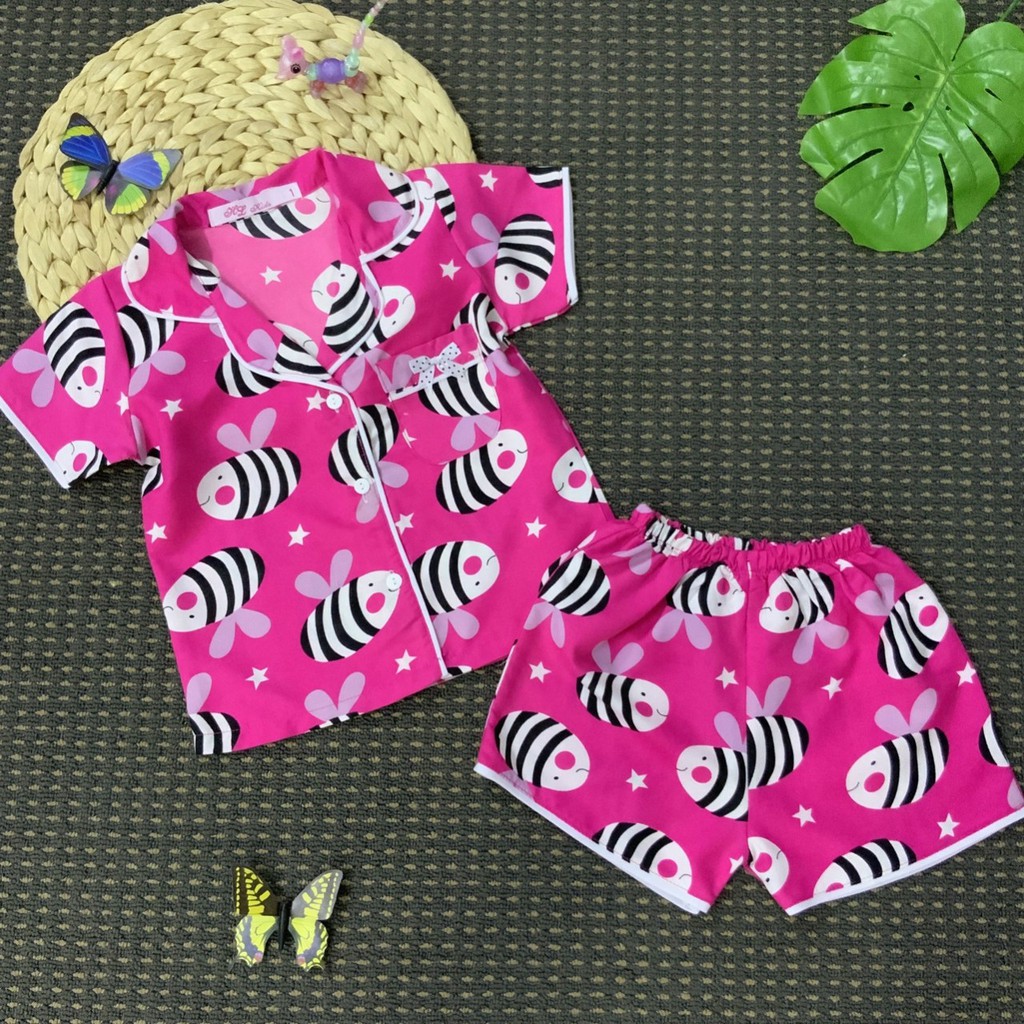 [Nhập SPE2545 hoàn 10K xu cho đơn 50K] BỘ ĐỒ PIJAMA MẶC NHÀ KATE THÁI LOẠI 1 MÁT MỊN CHO BÉ GÁI/ BÉ TRAI 10-28Kg