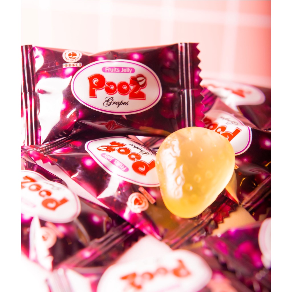 Kẹo Dẻo Jelly Pooz Hải Hà Hương (Túi: 100g)