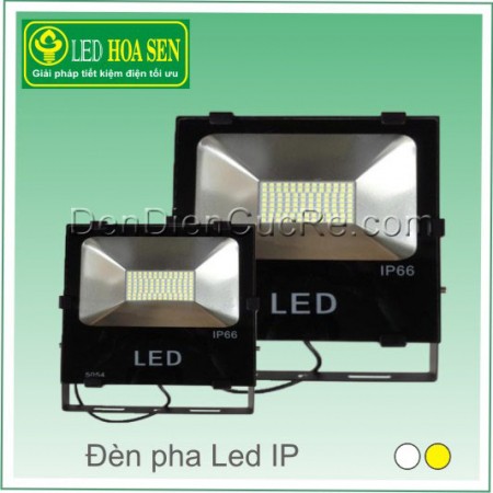 Đèn pha Led IP 100W ánh sáng trắng,vàng