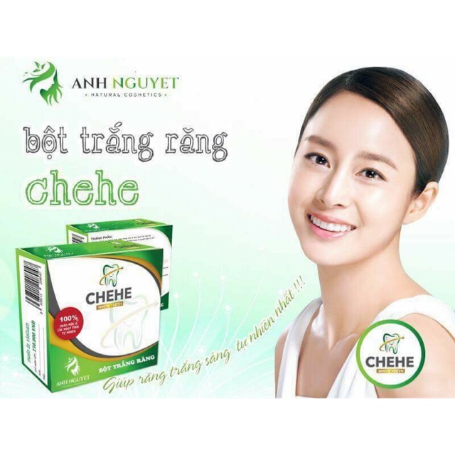 Bột trắng răng chehe