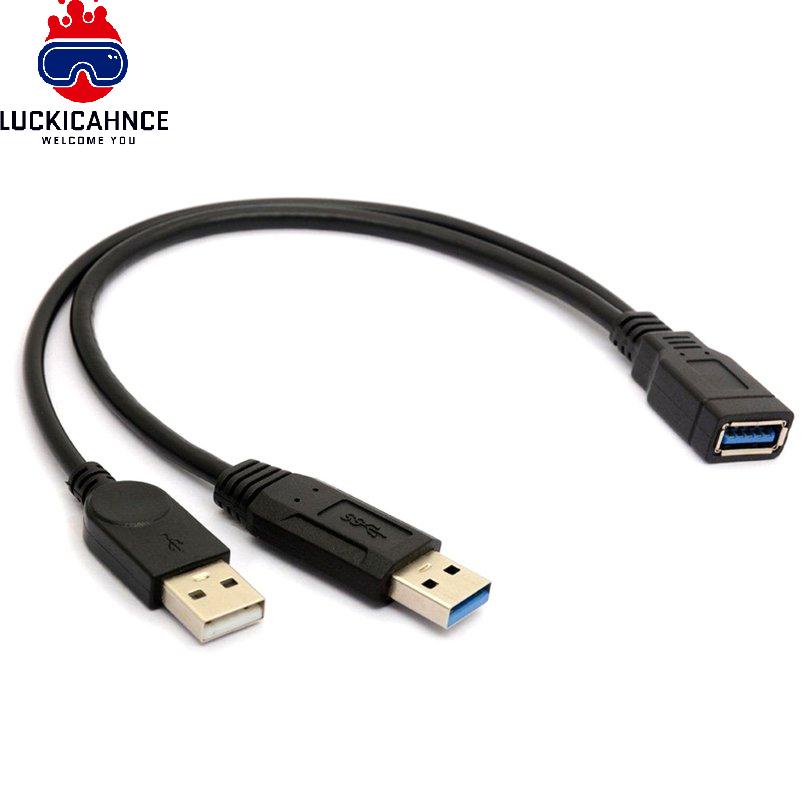 Hw Dây Cáp Chia Cổng usb 3.0 Thành Hai Cổng Cắm hw24usb