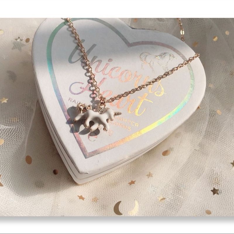 Vòng cổ mặt hình chú kỳ lân thời trang Hàn Quốc dễ thương dành cho nữ