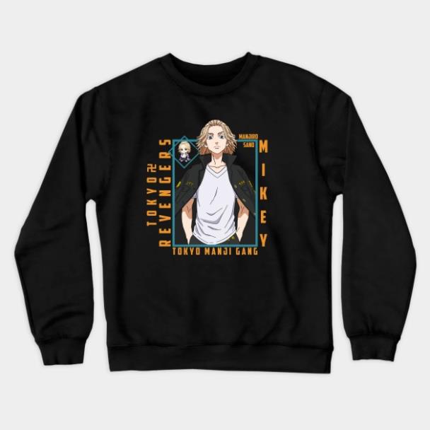 ✨NEW🧡 Áo Sweater In Hình Tokyo Revengers - Manjiro Sano(Mikey) Crewneck độc đẹp