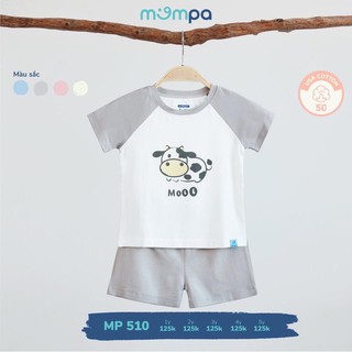 Bộ cộc tay cotton USA Mompa