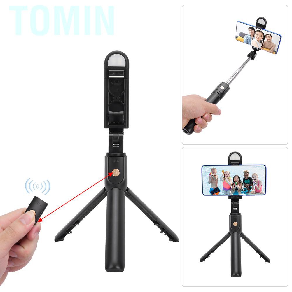 Gậy Chụp Ảnh Tự Sướng Tomin Bluetooth Có Chân Tripod K10-S Cho Điện Thoại | BigBuy360 - bigbuy360.vn