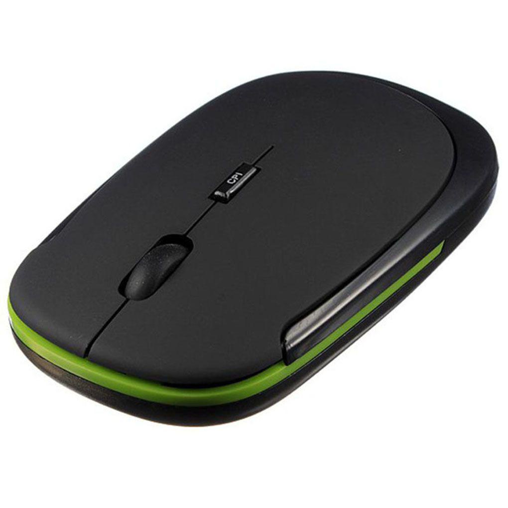 Chuột Quang Không Dây 2 4GHz Cho PC / Laptop