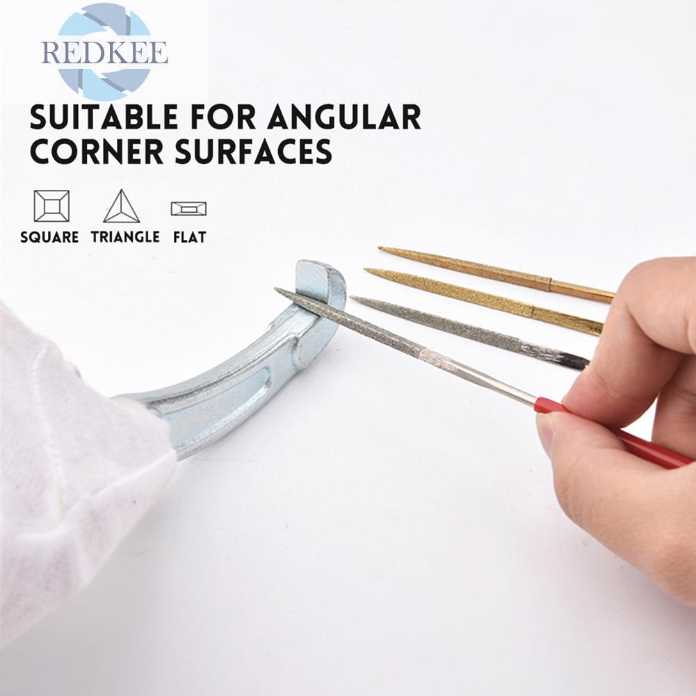 Bộ 5 cây dũa đánh bóng đồ gỗ / kính / kim loại chất lượng