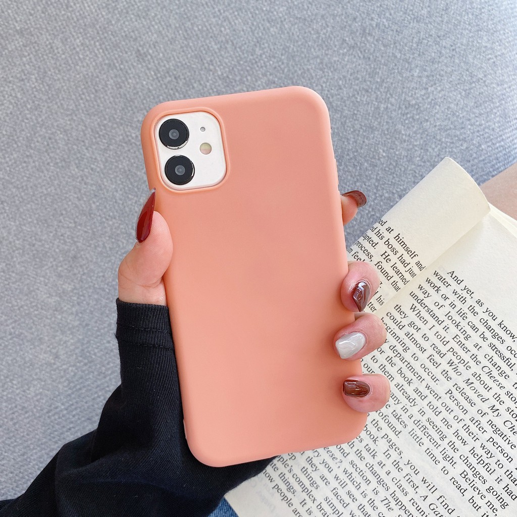 DEAL 9KỐp lưng TPU dẻo màu trơn iP 6/6plus/7/7plus/8/8plus/X/XS/Xs Max - MINH AN SAIGON