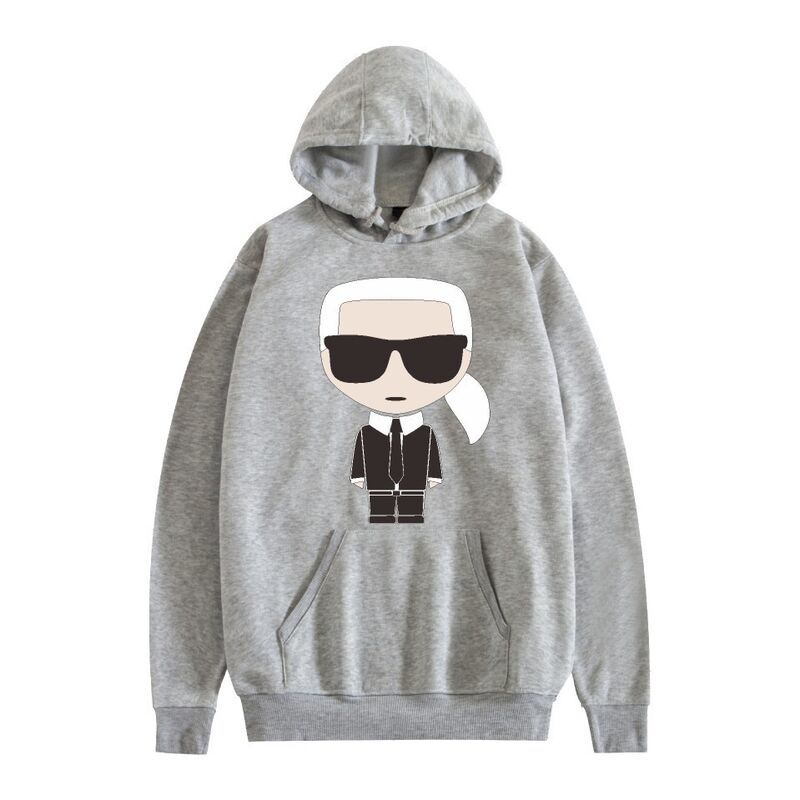 Áo sweater Karl Lagerfeld Cỡ Lớn In Họa Tiết Thời Trang Cho Nam Và Nữ LM 02