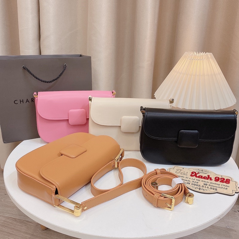 (Mới 2022) Túi CK dáng bầu nhiều màu size 22cm