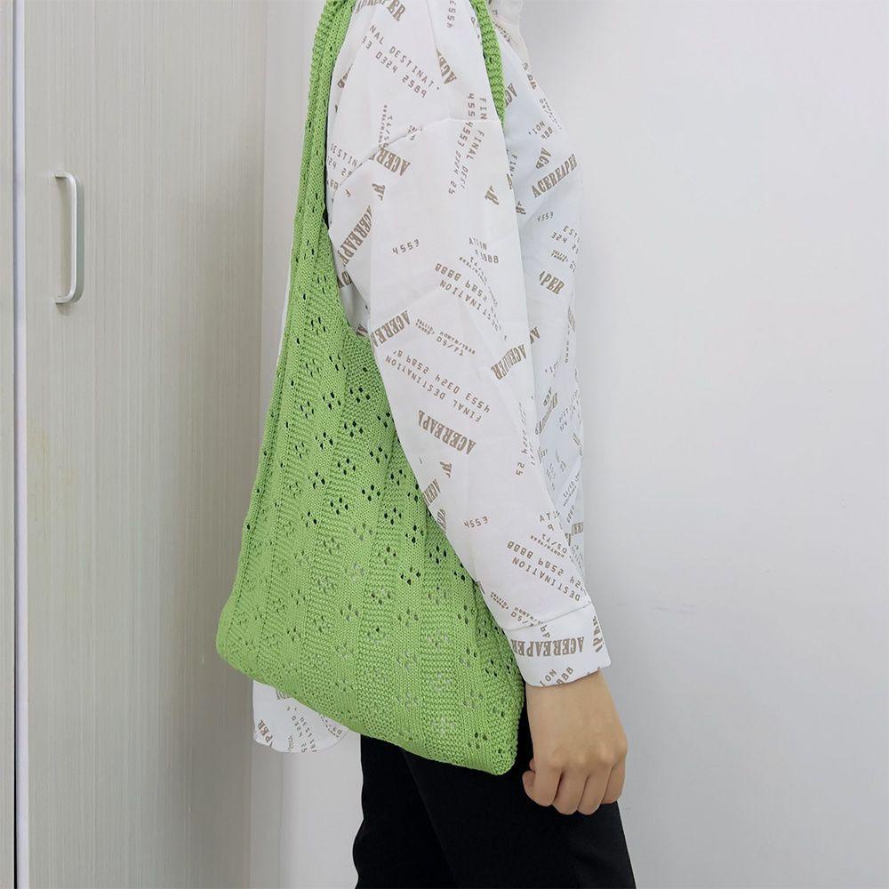 Túi Xách Đan Len Cỡ Lớn MIHAN1 Phong Cách Boho Thời Trang Cho Nữ