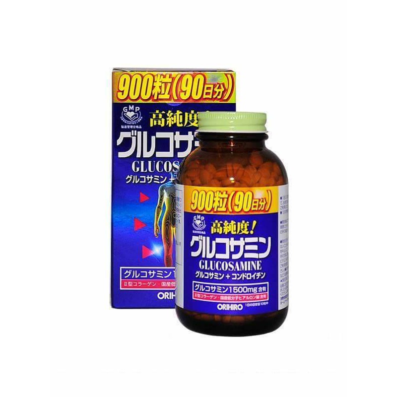 Viên uống Glucosamine orihiro 900v và 950v Nhật Bản - Glucosamin 900 viên