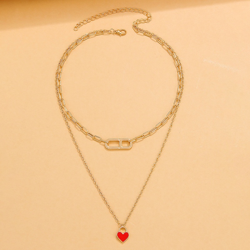 (MỚI) Vòng cổ nhiều lớp hình mũi heo thời trang