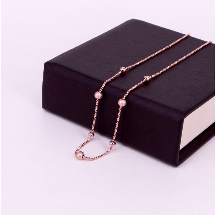 Dây Chuyền Hạt Bi Titan Ko Han Rỉ TT 3926