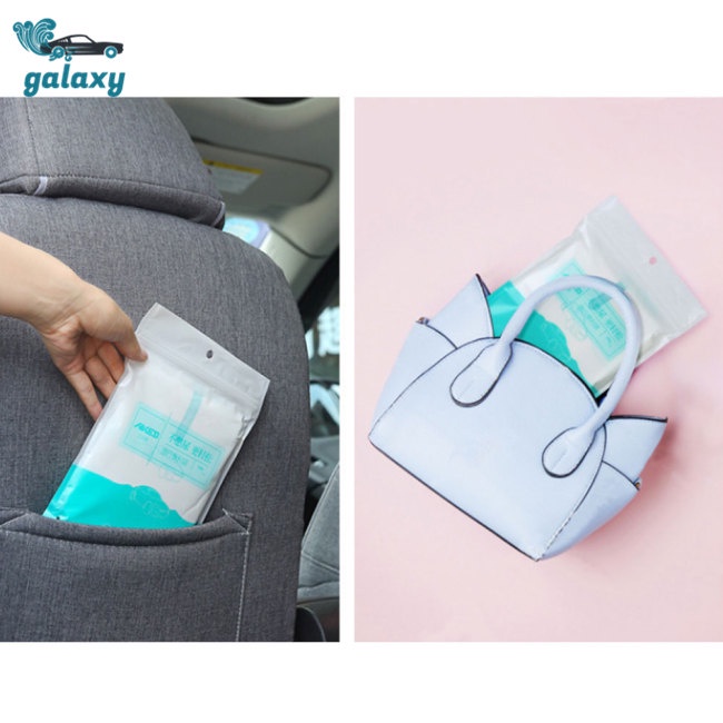 Galaxy Set 4 Túi Đi Vệ Sinh Khẩn Cấp 700ml Dùng Một Lần Tiện Lợi Cho Xe Hơi