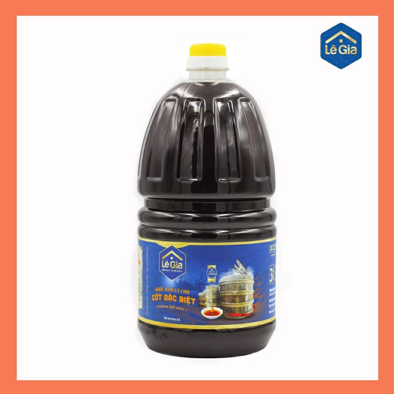 Nước mắm Cốt Đặc Biệt Lê Gia 525ml