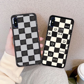 Ốp lưng Xiaomi REDMI 9A hình caro trái tim sweet luckey nice cute - LAA Case