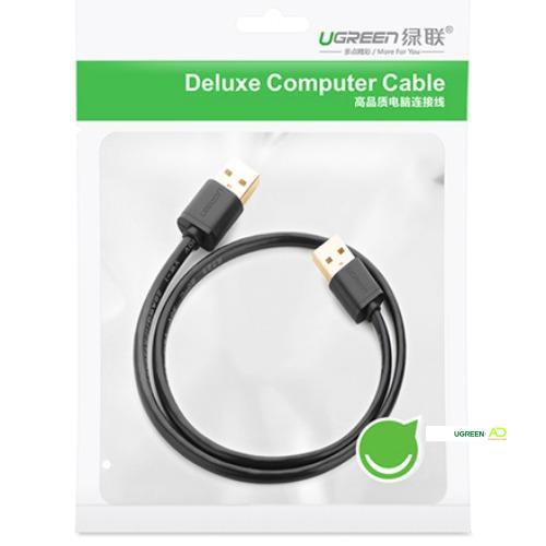 Dây USB 2.0 (đực sang đực) dài UGREEN US102 - Hàng phân phối chính hãng - Bảo hành 18 tháng