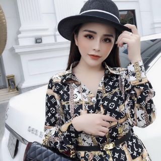 Váy sơ mi lụa siêu đẹp HQ -CÓ ẢNH THẬT