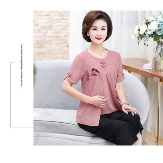 Bộ đồ nữ trung niên mùa hè