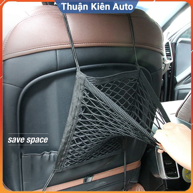 Túi Đựng Đồ 🧡FREESHIP🧡 Túi Đa Năng Dạng Lưới Đựng Đồ Co Giãn Đàn Hồi Tiện Lợi Trên Ô Tô Làm Lưới Chắn An Toàn Cho Trẻ