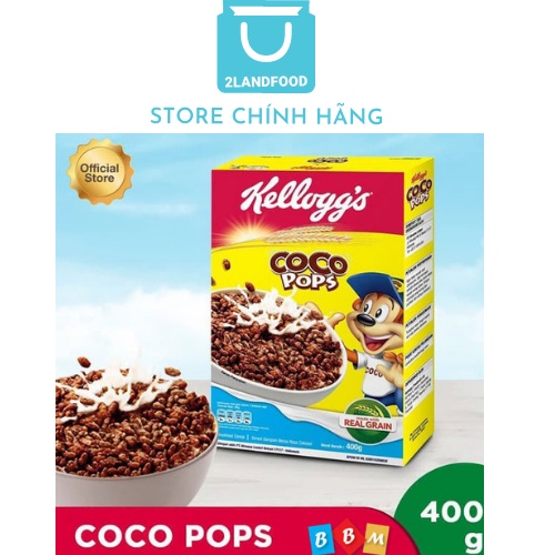 Bánh / Ngũ cốc ăn sáng Kellogg’s Coco Pops - Hộp 220/400g