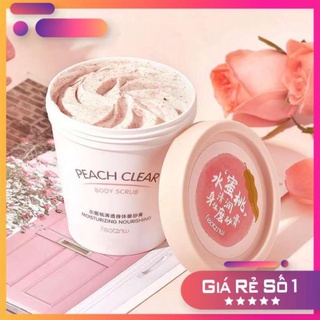  Kem Tẩy Da Chết Body Đào Peach Clear 200ML - Hàng Hot 