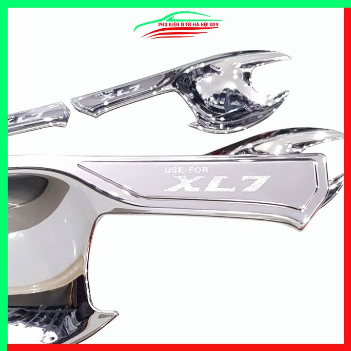 Ốp tay hõm mạ crom Suzuki XL7 2020-2023 sáng bóng chống trầy bảo vệ cửa xe ô tô