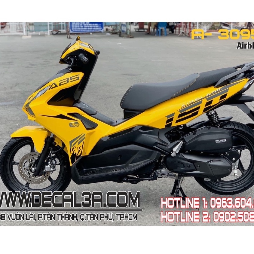 Tem xe Airblade chỉ 150
