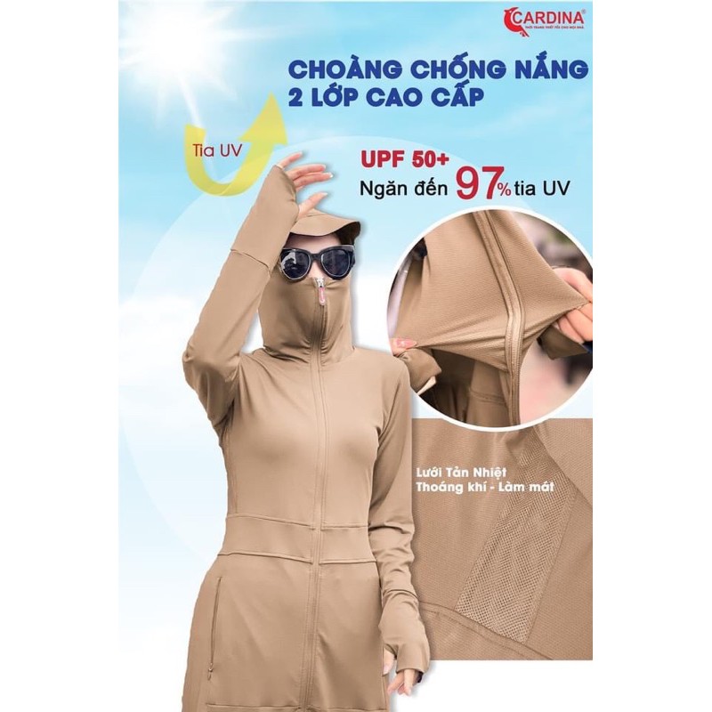 BÁN SỈ BỘ CHỐNG NẮNG 2 LỚP CDN CHO NỮ | BigBuy360 - bigbuy360.vn
